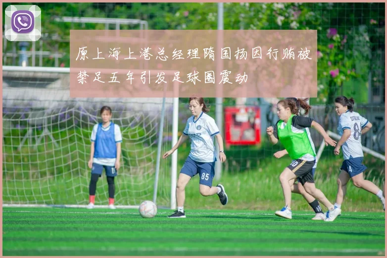 原上海上港总经理隋国扬因行贿被禁足五年引发足球圈震动